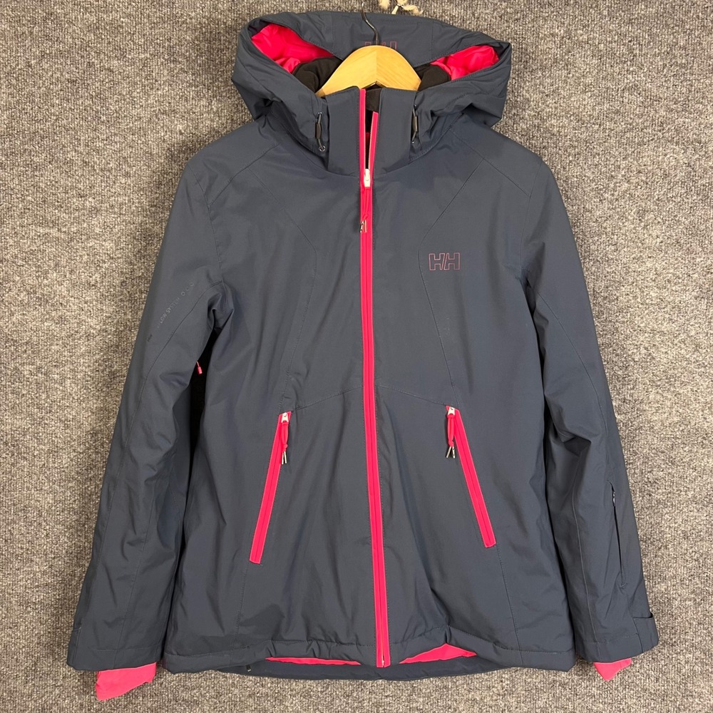 Helly Hansen Ski Jacket Womens M H2Flow Recco Waterproof
